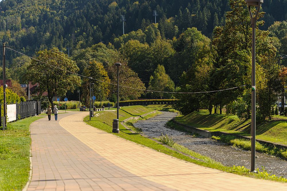 deptak nad Żylicą w Szczyrku