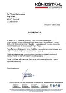 Listy referencyjny od Koenigstahl