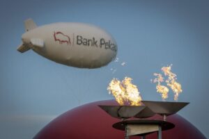 znicz olimpijski podczas amatorskiej olimpiady